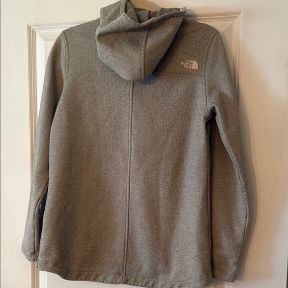 The North Face Jacket Knit Stitch Fleece Pullover Snap Warm Sweater - Picture 5 of 5